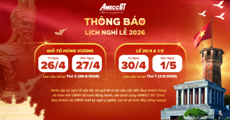 THÔNG BÁO LỊCH NGHỈ LỄ NĂM 2026