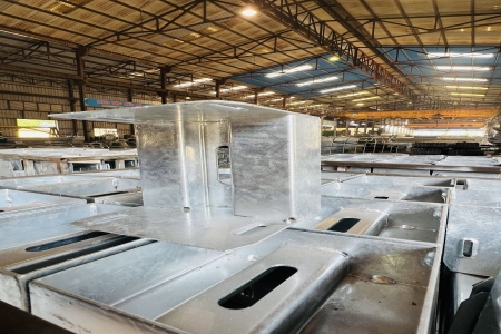 Hot dipped galvanized